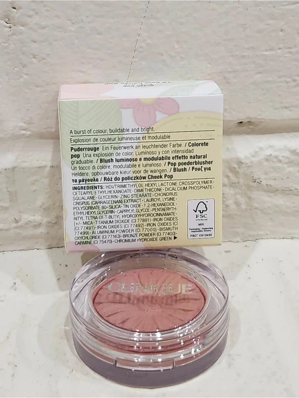 Clinique Cheek Pop Blush Pop — Pink Honey